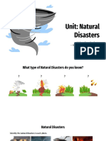 UNIT Natural Disasters