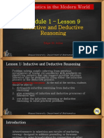 Module 1 Lesson 9