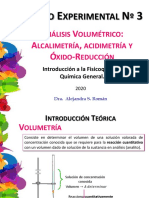 Análisis volumétrico: acidimetría, alcalimetría y redox