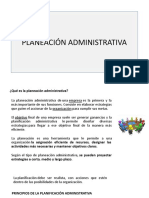 Planeación Administrativa