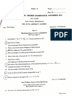 Abstract Algebra 2015