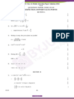 CBSE Class12 Maths Question Paper Solution 2016 Set 5