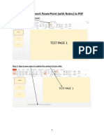 How To Convert PPT (With Notes) To PDF