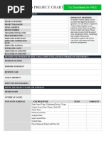 Construction Project Charter