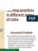 Farming Practices in Different States of India