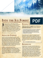 Into The Ice Forest