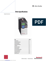 Powerflex 525 Ac Drive Specifications: Technical Data