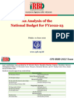 CPD Budget Analysis FY2023 9 June 2022