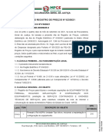 Ata de Registro de Preços #023/2021: Pregão Eletrônico #018/2021 PROCESSO #09.2020.00009635-0