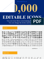 10,000 Editable Icons Collection