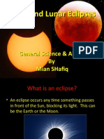 Solar and Lunar Eclipses