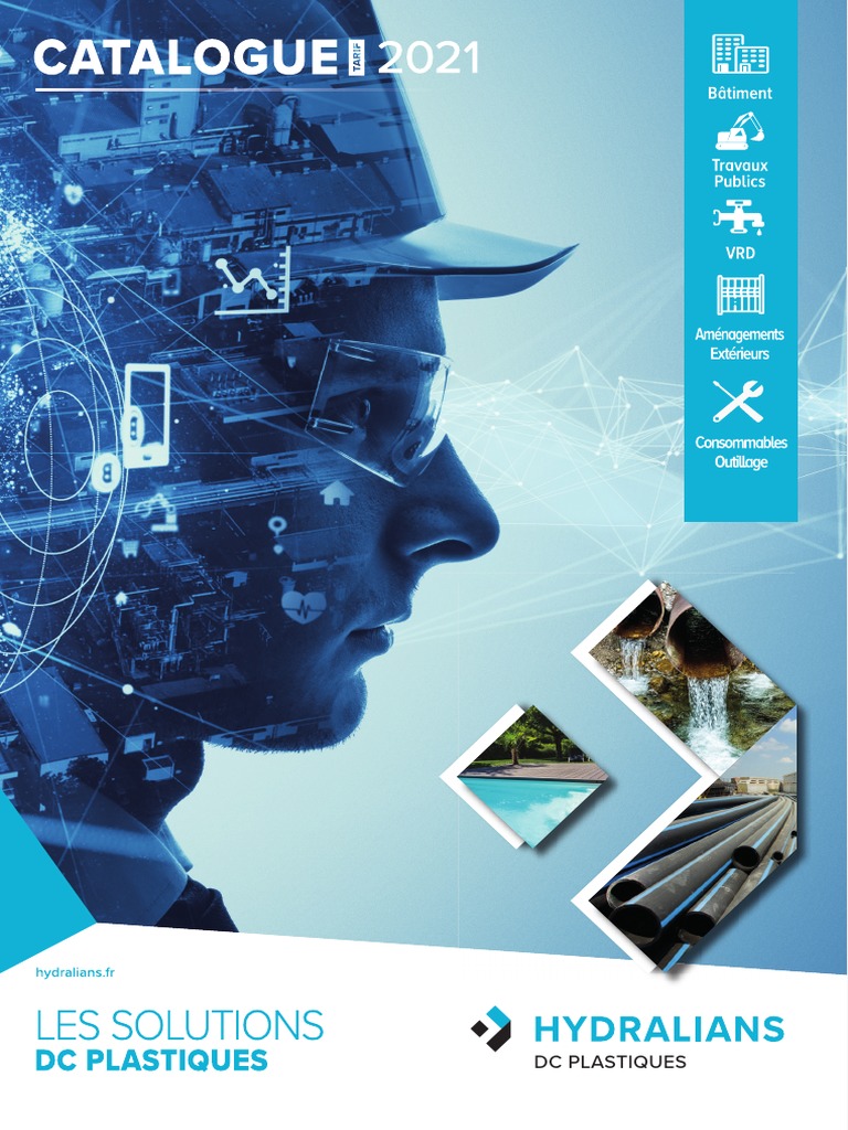 Catalogue 2021 Les Solutions Hydralians DC Plastiques PDF Sciences