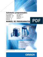 Manuel de programmation automate