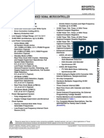 FeRAM Memory Microcontroller Datasheet From Texas Instruments