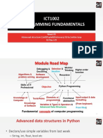 ICT1002 Lec3 - Advanced Data Structures & Files IO & Loops - 2019