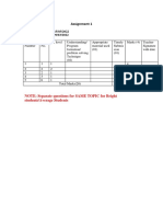 Assignment 1: Date of Assignment: 15/03/2022 Date of Submission: 29/03/2022