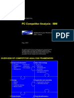 PC Competitor Analysis: IBM: Confidential