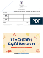 Brigada Eskwela: School Work Plan