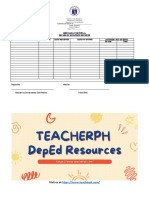 BE Form 5 RECORD OF DONATIONS RECEIVED