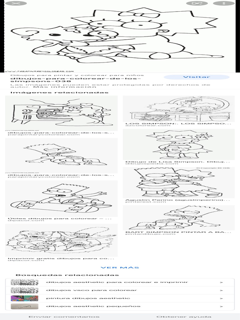 Dibujos para Colorear Aesthetic - Búsqueda de Google | PDF