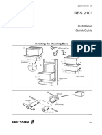 Installation Quick Guide: Installing The Mounting Base