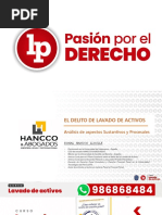 Etapas del Lavado de Activos | PDF | Lavado de dinero | Derecho penal