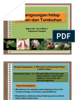 Kelangsungan Hidup Hewan Dan Tumbuhan PDF
