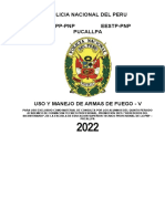 SILABO DE USO Y MANEJO DE ARMAS V MAYO 2022 - Hasta Sem. 7
