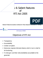 RTI act overview