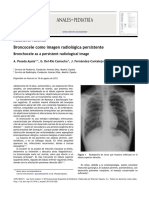 Broncocele Como Imagen Radiologica