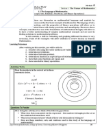 GE 1 - Mathematics in The Modern World: Authors: Christine V. Mollejon & Mary Jane Calpa