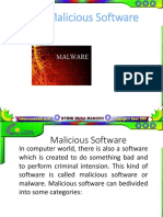 Malicious Software: Meeting 5