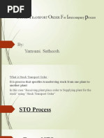 STO Process Yamsani