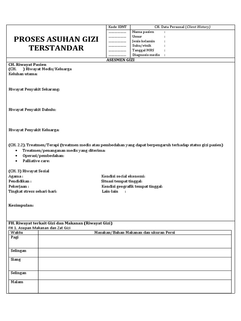 Form PAGT Revisi | PDF