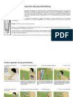 Manual Medicion Pluviometros