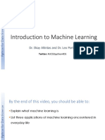 Introduction To Machine Learning Slideshow