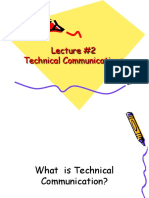 On Technical Communication