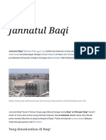 Jannatul Baqi - Wikipedia Bahasa Indonesia, Ensiklopedia Bebas