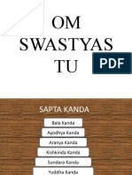 Om Swastyastu