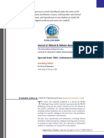 Special Issue Title:: Inflammatory Disorders