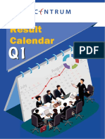 Centrum - Q1FY23 Earnings Calendar 18072022