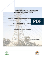 400 KV - ANALISE DE CURTO CIRCUITO Relatório Final - Parte 2