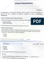 Types of Rerformanc Characteristics : Pefti3rman9e - (2f