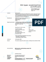 Eu-Type Examination Certificate: Issued by Nmi Certin B.V.