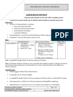 Amiodarone Infusion Guideline