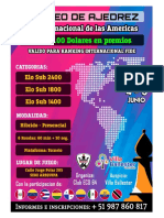 Bases Irt Internacional de Las Americas - $1500 Dolares en Premios