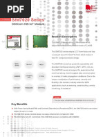 Sim7020 Series: Simcom Nb-Iot Module