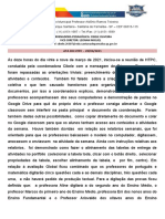 Colégio Municipal reúne professores para orientações sobre atividades e avaliação