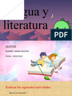 Lengua y Literatura