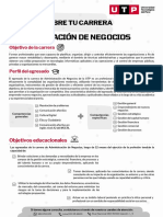 Administración de Negocios: Perfil, Objetivos y Competencias